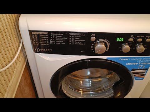 Видео: обзор стиральной машины Стиральная машина Indesit MyTime EWUD 4105 BK CIS белый