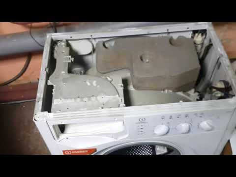 Видео: Как разобрать стиральную  машинку indesit WISL103