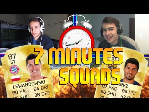 Видео: FIFA 16 SUAREZ & LEWANDOWSKI l 7 MIN SQUADS l АЗ И Cake Jake M8