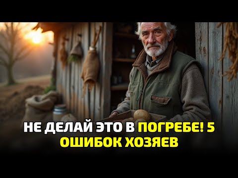 Видео: 5 смертельных ошибок в погребе! Из-за этого пропадает весь урожай за одну неделю!