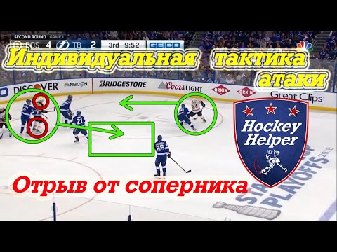 Видео: Тактика игры без шайбы в хоккее