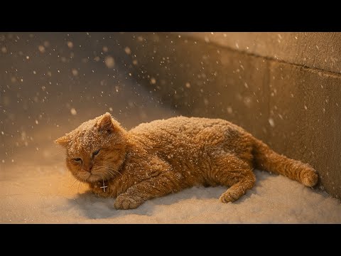 Видео: Мужчина выгнал старого кота в мороз. Но то, что он сделал перед уходом — разобьет вам сердце.