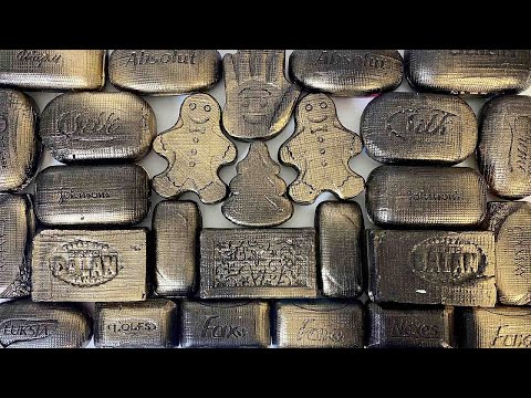 Видео: ASMR Soap Cubes. Soap Cutting. Резка мыла кубиками. Satisfying soap video.