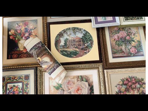 Видео: 332.Вышитый ДИМЕНШЕНС. БОЛЕЕ 30 Готовых Работ за 14 лет