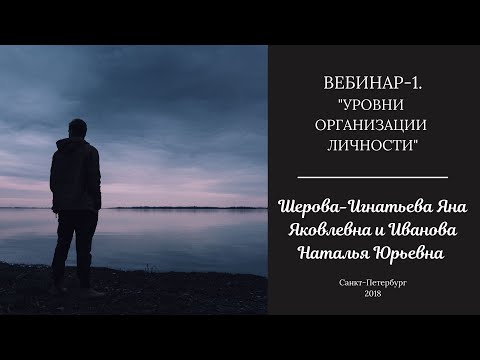 Видео: Вебинар "Уровни организации личности. Часть 1" (17.01.2017)