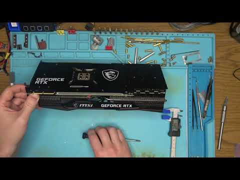 Видео: Убил MSI 3090 какой-то жидкостью ? Не проблема !
