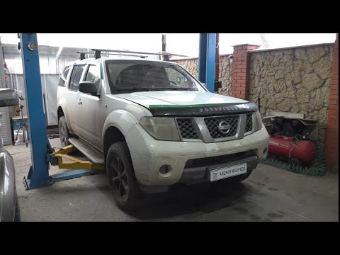 Видео: Замена двигателя на Nissan Pathfinder R51 2,5 Ниссан Патфайндер 2009 1часть