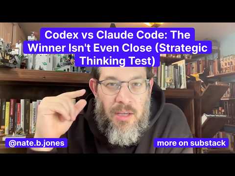 Видео: Codex против Claude Code: победитель даже близко не стоит (Тест на стратегическое мышление)
