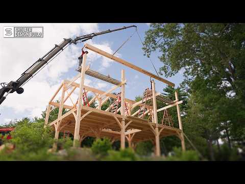 Видео: Мы построили каркасный дом на горе в штате Мэн | Shelter Builds