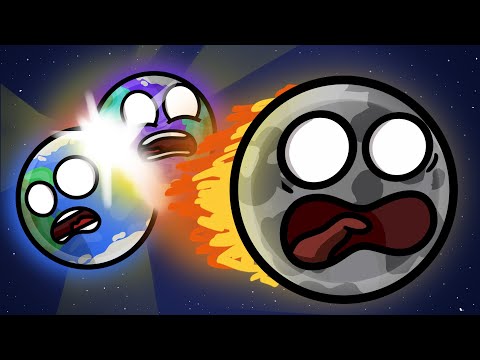 Видео: Как Появилась Луна?