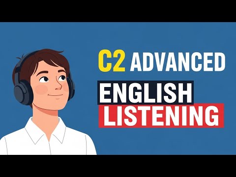 Видео: Практика аудирования английского языка для продвинутого уровня C2 | Подкаст «Продвинутый английский»