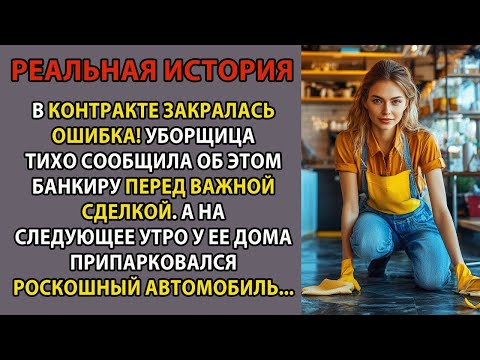Видео: В договоре ошибка, не подписывайте! – едва слышно прошептала уборщица перед решающей сделкой  Нау