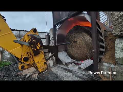 Видео: Саморобна зерносушарка на соломі,сушимо сорго