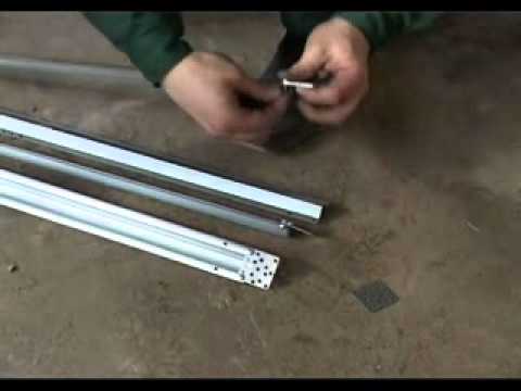 Видео: сборка теплицы Престиж Универсал.avi