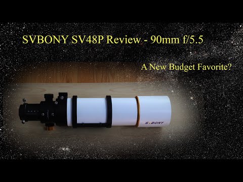 Видео: Обзор телескопа SVBONY SV48P 90mm f/5.5. Появился ли у нас новый бюджетный рефрактор?