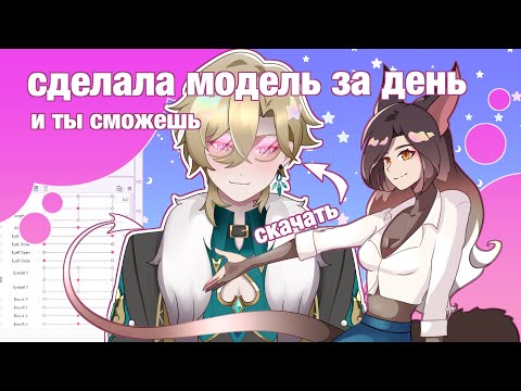 Видео: КАК Я ДЕЛАЮ 2Д МОДЕЛИ ДЛЯ СТРИМИНГА【LIVE 2D Tutorial】