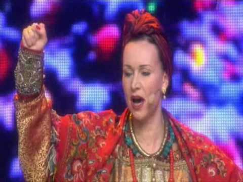 Видео: Н. Гришаева пародия на Надежду Бабкину "Оливье-шоу" 09