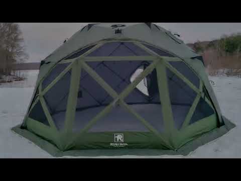 Видео: ОБЗОР на ОБНОВЛЕННУЮ Палатку Yurta 420 Panorama от RUSTRAIL