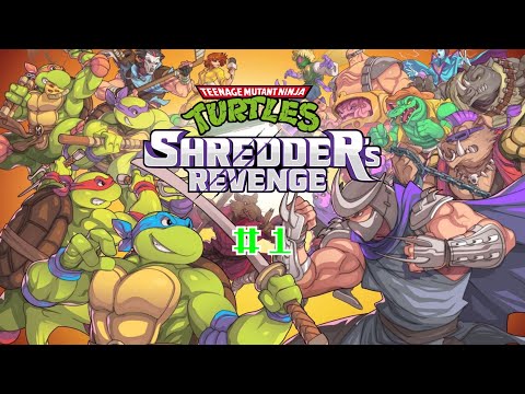 Видео: Teenage Mutant Ninja Turtles Shredder's Revenge прохождение (часть 1)