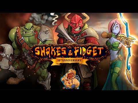 Видео: Shakes and Fidget Remastered - Самый Халявный День Рождения!