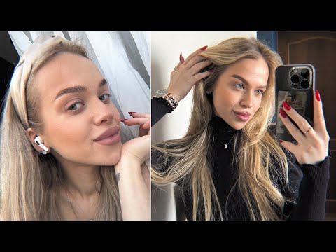 Видео: Мой повседневный макияж в эстетике SLAVIC GIRL 🥰 | ТРЕНД 2024 ❤️‍🔥 губы & как рисовать брови 👀