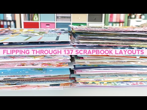 Видео: Перелистывая 137 макетов альбома