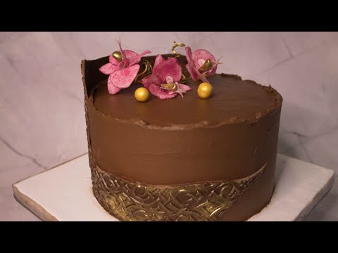 Видео: Пластичний шоколад 🍫 Декор Київського торта