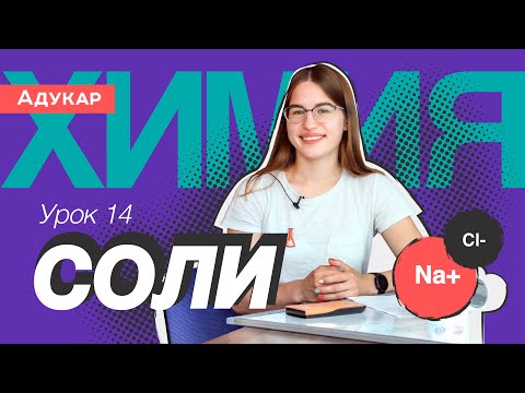 Видео: Соли | Химия ЕГЭ, ЦТ