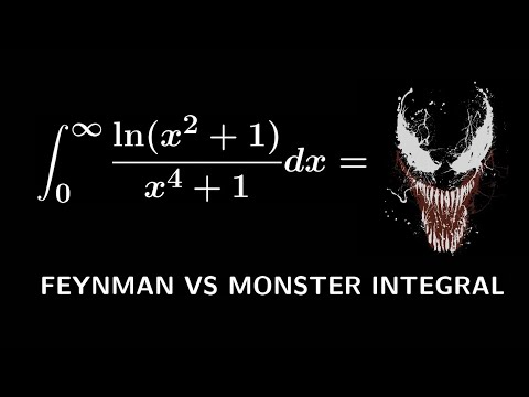 Видео: Абсолютно чудовищный интеграл, решенный с помощью потрясающей техники Фейнмана.