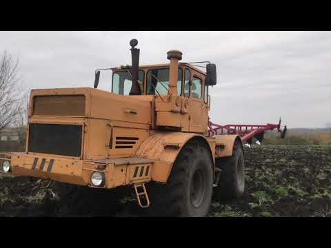 Видео: Пахота края на оборот. К  701