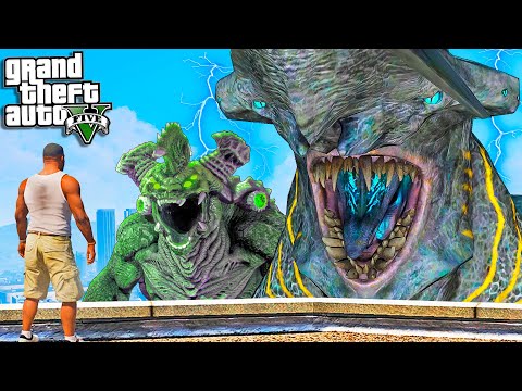 Видео: ТИХООКЕАНСКИЙ РУБЕЖ В ГТА 5 МОДЫ! ОГРОМНЫЙ КАЙДЗЮ УНИЧТОЖИЛ ГОРОД ОБЗОР МОДА GTA 5! ГТА MODS ИГРЫ