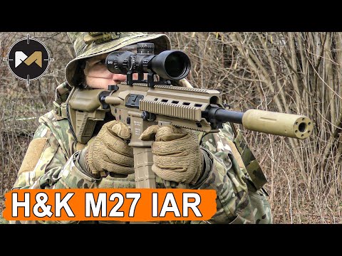 Видео: H&K M27 от East Crane. Моя новая винтовка марксмана/снайпера