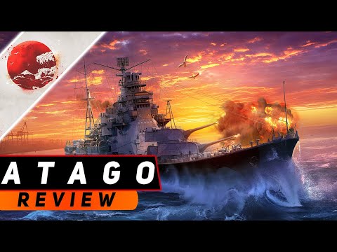 Видео: КРЕЙСЕР ATAGO! НОВАЯ СБОРКА! БОСС ЯКУДЗА. МИР КОРАБЛЕЙ/WORLD OF WARSHIPS