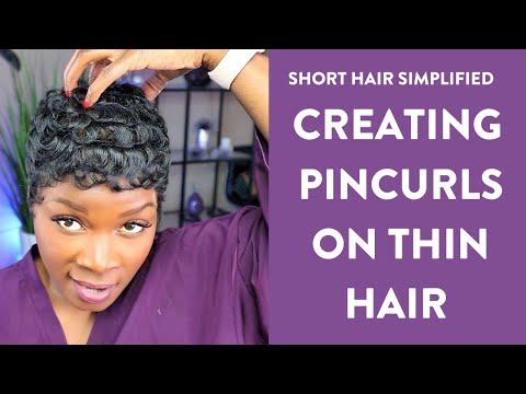 Видео: Создание локонов на тонких волосах