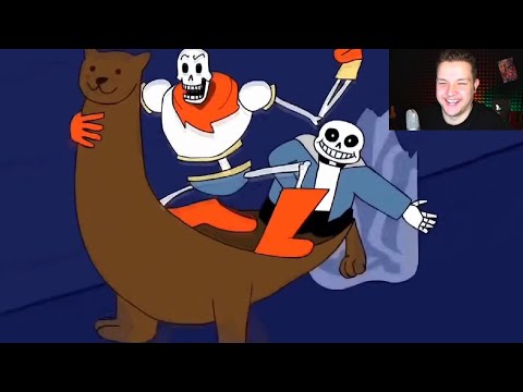 Видео: САНС И ПАПИРУС УКУРИЛИСЬ | Undertale (Андертейл) | Реакция