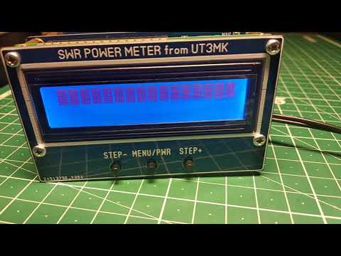 Видео: Многофункциональный цифровой программируемый измеритель КСВ и мощности с ЖКИ дисплеем