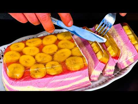 Видео: Торт желе без выпечки – домашний десерт за 5 минут! Вкусный и простой рецепт. o7