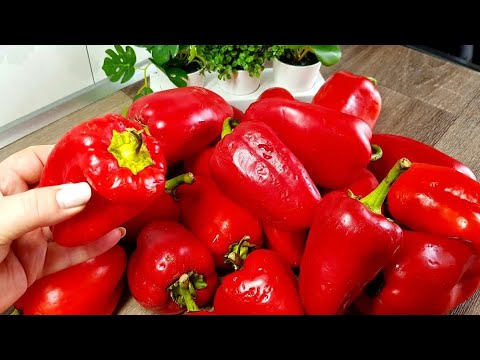 Видео: 🌶🌶ОБАЛДЕННЫЙ ПЕРЕЦ на Зиму! АРМЯНСКИЙ рецепт ! 💯Банка Съедается Мгновенно !