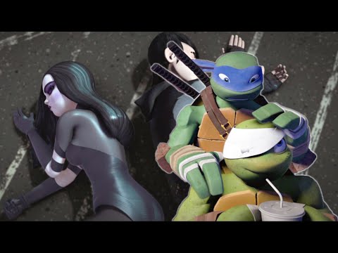 Видео: Боевые Ранения - Черепашки-Ниндзя Легенды