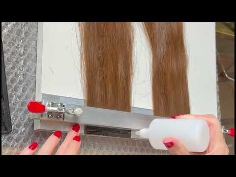 Видео: Лентирование волос быстрый метод