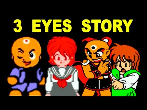 Видео: Mitsume Ga Tooru (Трёхглазый) / 3 Eyes Story / Третий Глаз прохождение (NES, Famicom, Dendy)