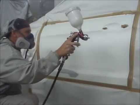 Видео: Покраска двери пятном 3х слойка