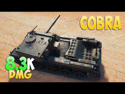 Видео: Cobra - 6 Kills 8.3K DMG - Обидный промах! - Мир Танков