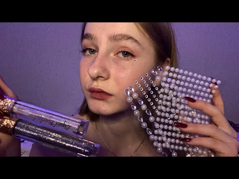 Видео: ☀︎ ASMR макияж на хэллуоинскую вечеринку в стиле euphoria  ☀︎ я пытаюсь применить навыки макияжа ☀︎
