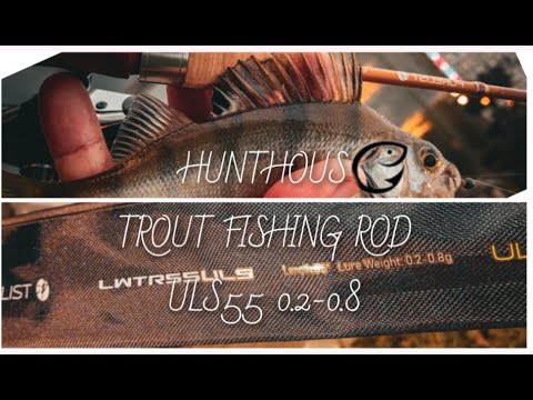 Видео: Бюджетный спиннинг для мормышинга HUNTHOUSE Trout Fishing Rod ULS55