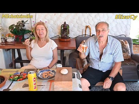 Видео: Встреча и ужин в Силику с друзьями Йоргосом, Акисом, Антонией и Александрой #MEchatzimike