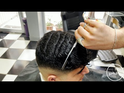 Видео: ASMR Расслабляющая стрижка - Стрижка ножницами - Без разговоров