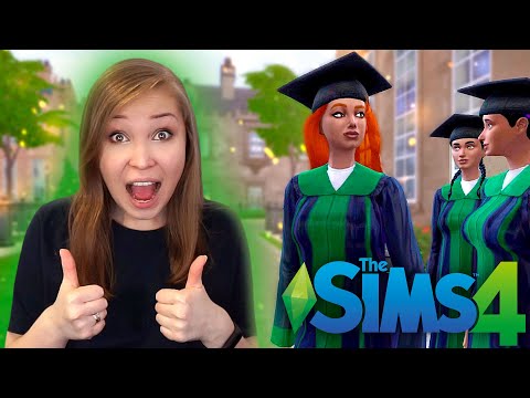Видео: ПОЛУЧЕНИЕ ДИПЛОМА И ПЕЧАЛЬНЫЕ НОВОСТИ! [Прохождение The Sims 4. На работу] №6