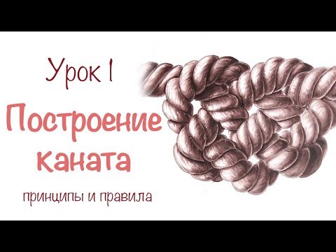 Видео: Урок рисования каната часть 1 || Построение || урок рисования для новичков