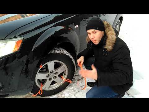 Видео: Тестируем стяжки противоскольжения.